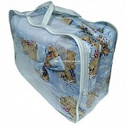 "МоёДитё" комплект для детской кроватки голубой А40 "Эрика"